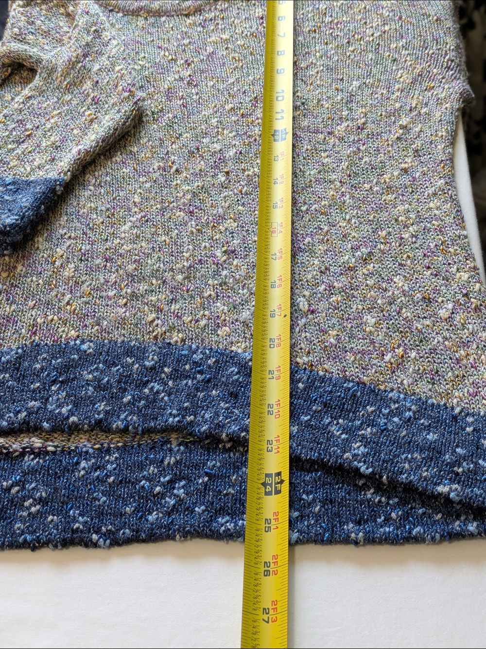 rag & bone Naomi Sweater Slouchy Boucle Stretchy Everyday Essential Sz:S - Picture 13 of 13